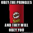 Pringles AR - Obey the pringles and they will obey you