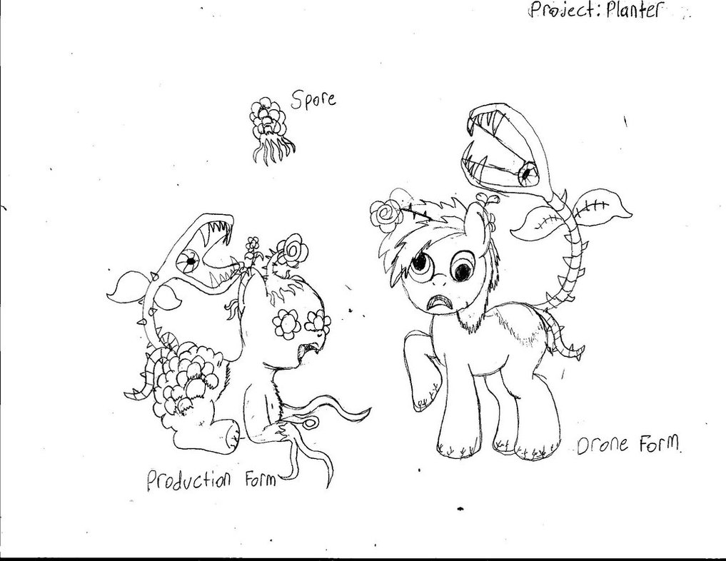 Project Planter Pony concept art