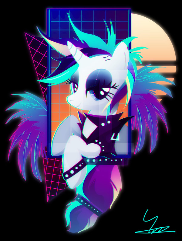 Punk Rarity by Ilona-the-Sinister