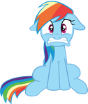 Rainbow Dash is in Trouble by SpellboundCanvas
