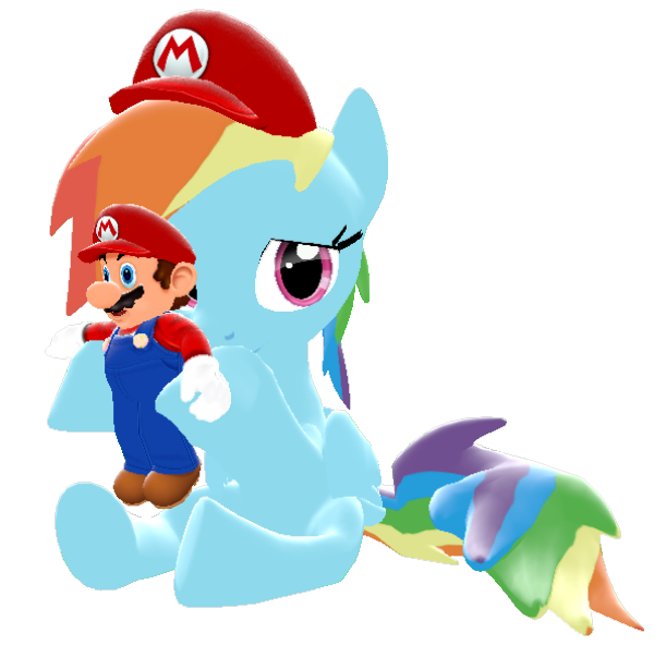 rainbow_dash_with_a_mario_doll_by_icepon