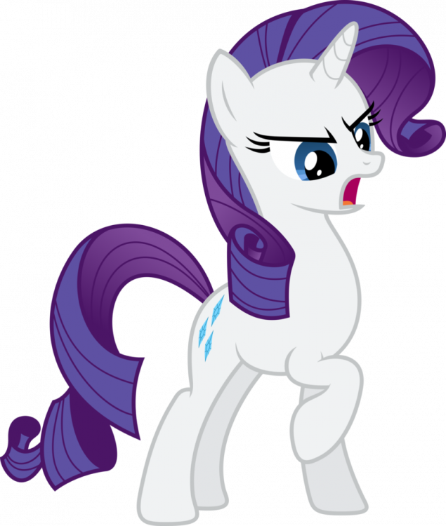 Image result for rarity angry