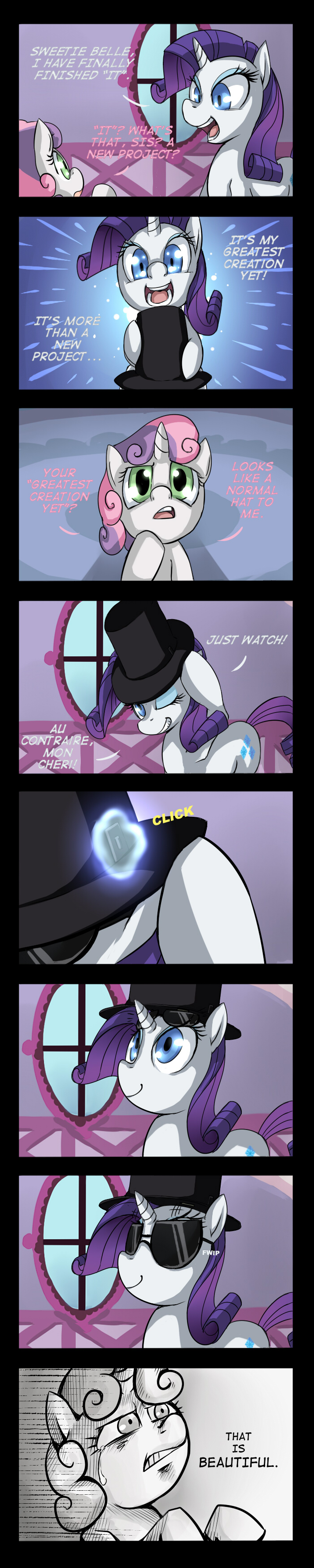 Rarity's Master Hat by UC77