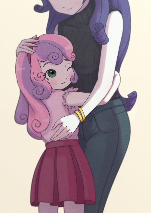 rarity_and_sweetie_belle_by_agavoides-db