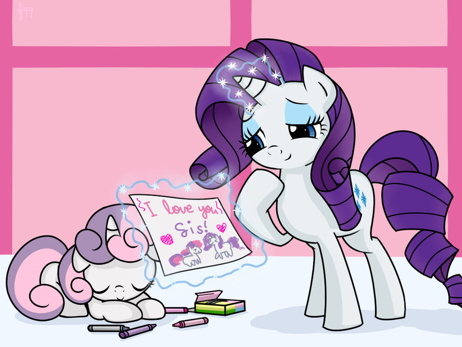 rarity_and_sweetie_belle_by_frankier77-d