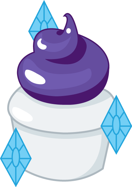 Image result for mlp rarity cupcake