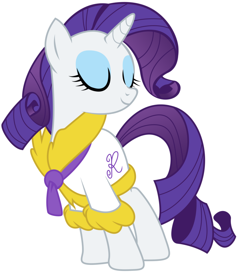 rarity_in_a_bathrobe_vector_by_kooner01-