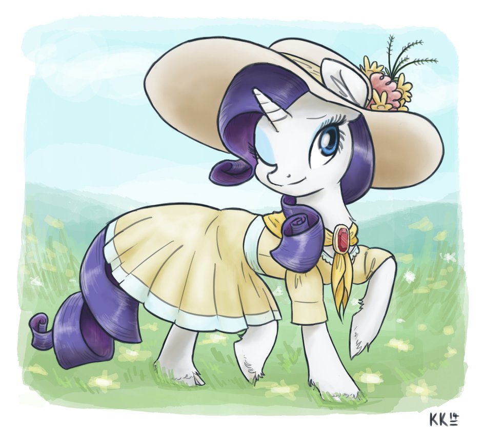 Rarity in a Yellow Spring Dress by King-Kakapo