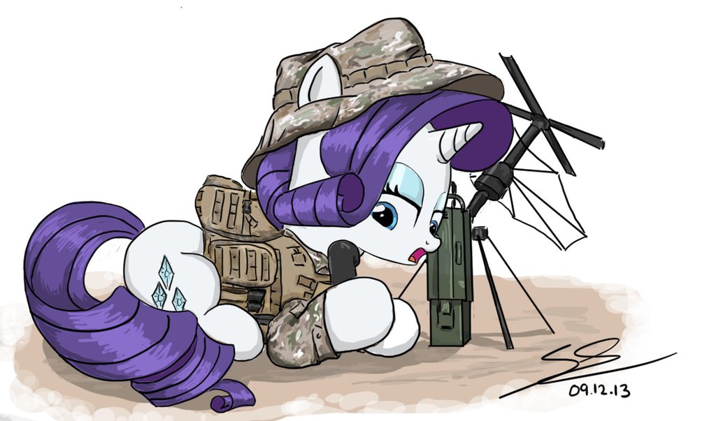 Rarity Recon by EquestrianMarine