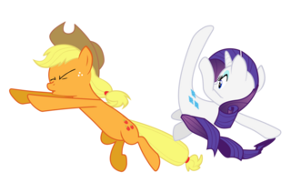 rarity_vs_applejack_vector_by_azure_vort