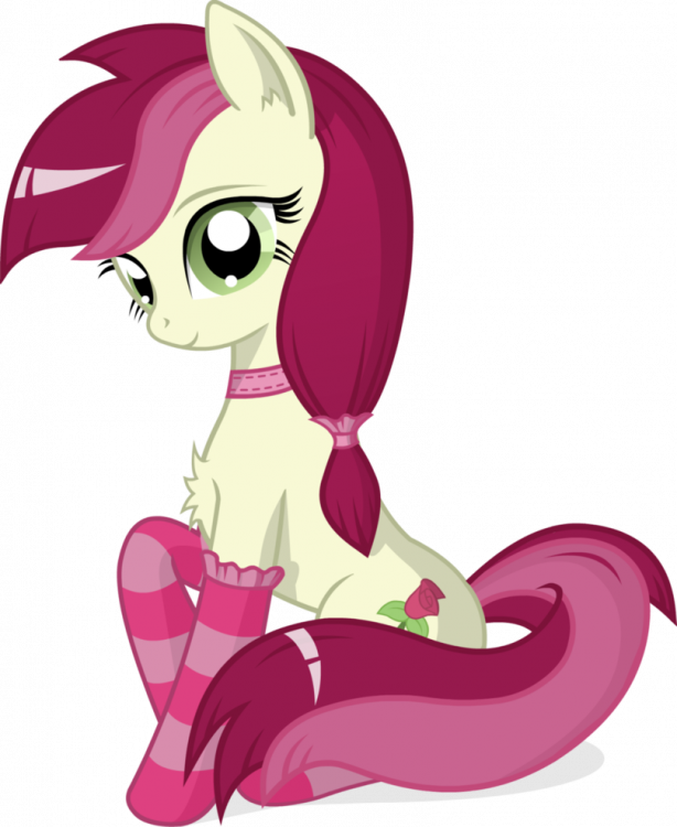 Roseluck pony by negasun