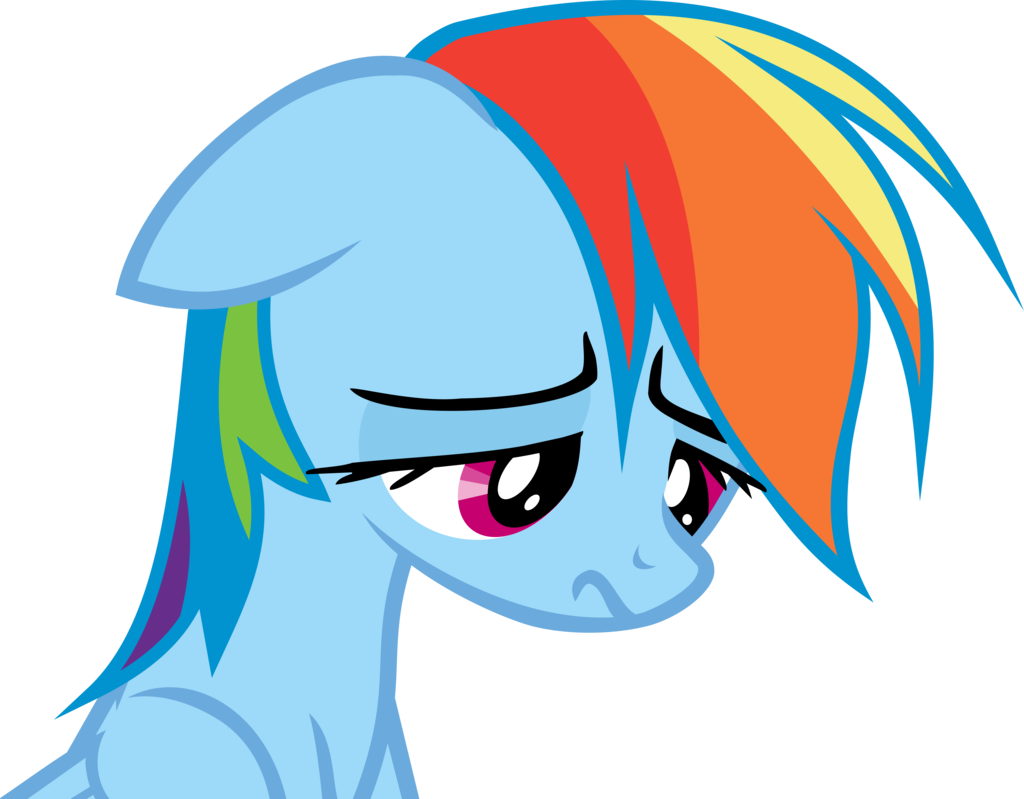 Image result for rainbowdash sad face