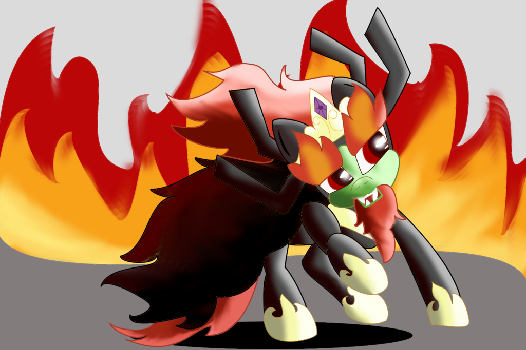Samurai Jack: Aku Ponified [Request] by Squigglz