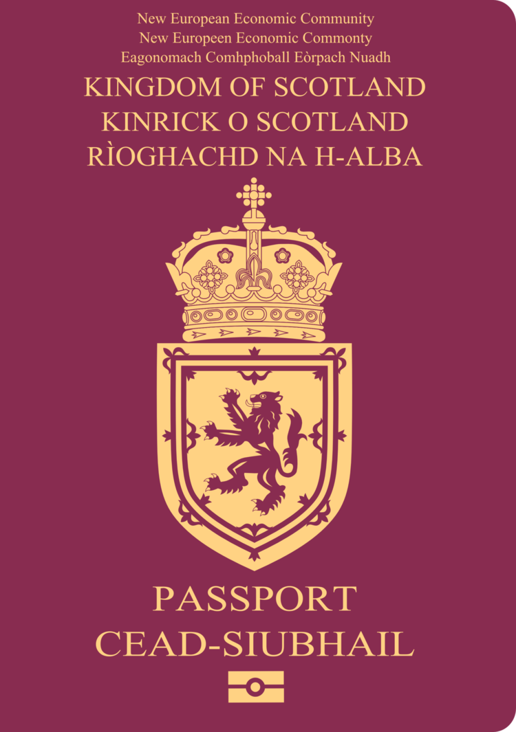 Image result for Scottish Passport
