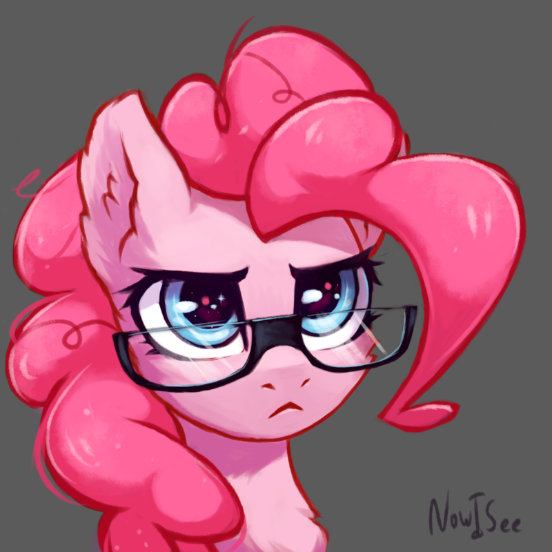 Serious Pinkie by INowISeeI