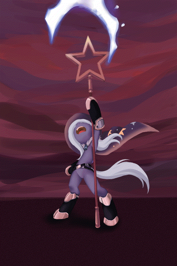 Show us your power Trixie by ponyKillerX