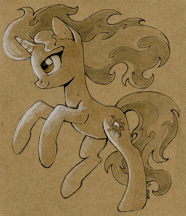 Sketch. Sunset Shimmer by Maytee