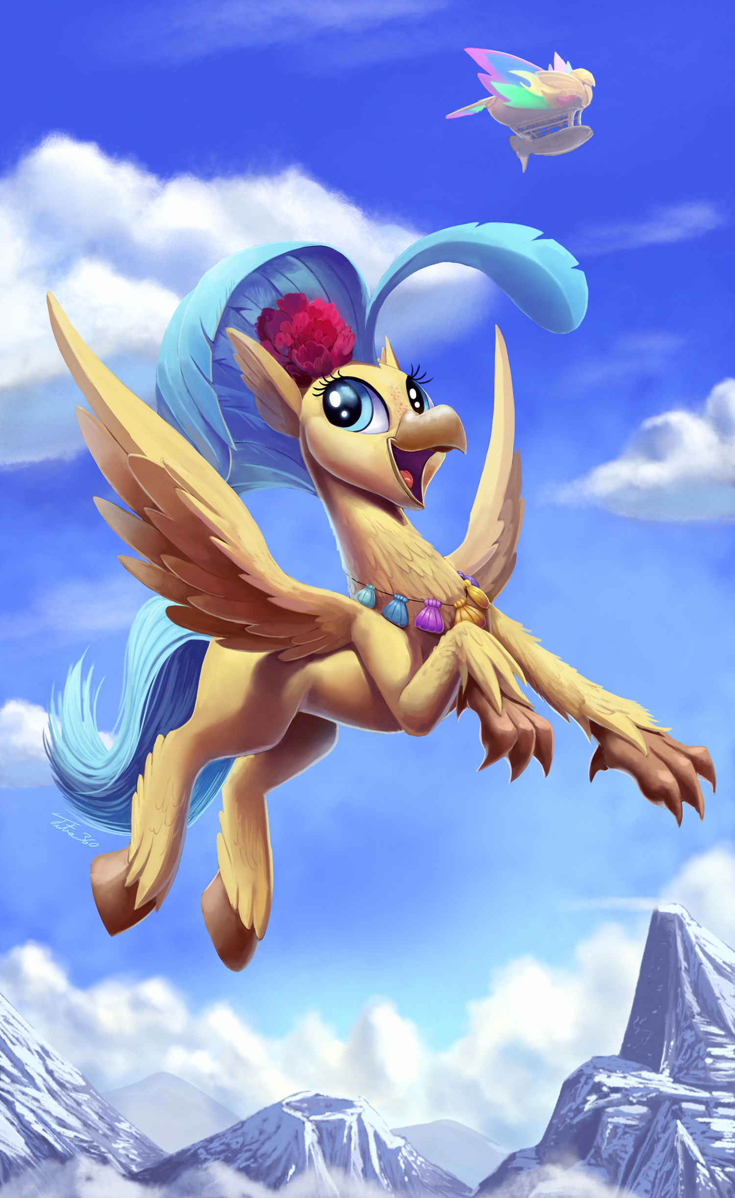 Princess SkyStar Hippogriff by Tsitra360