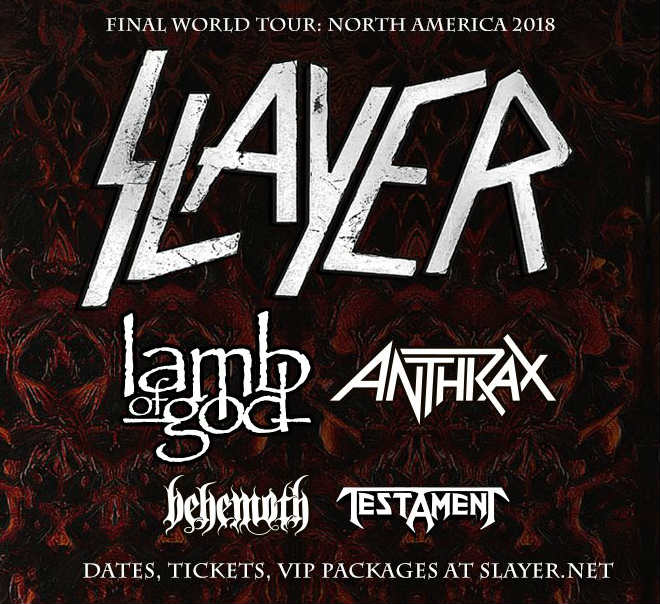 Image result for slayer farewell tour