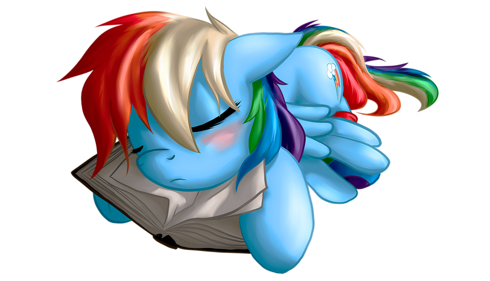 Sleeping Rainbow Dash Pillow Sham by starvvind | Society6
