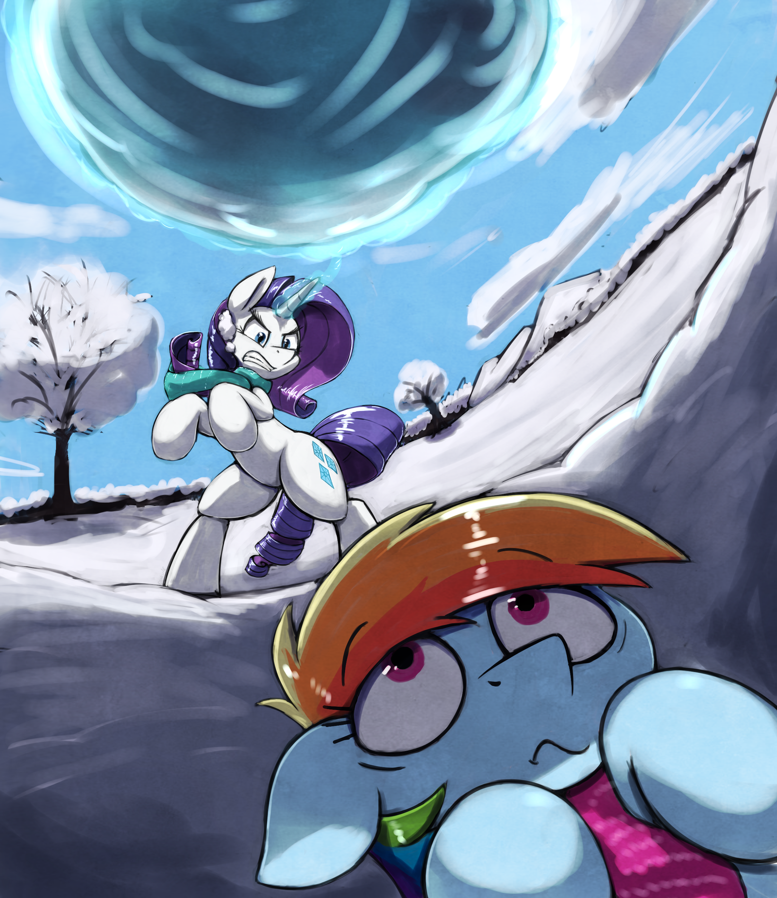 Image result for mlp snowball princess luna