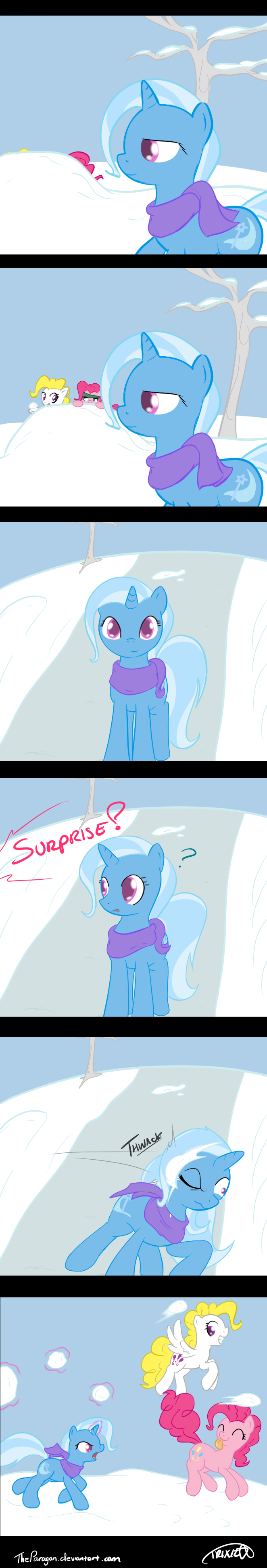 Snowball Fight by TheParagon