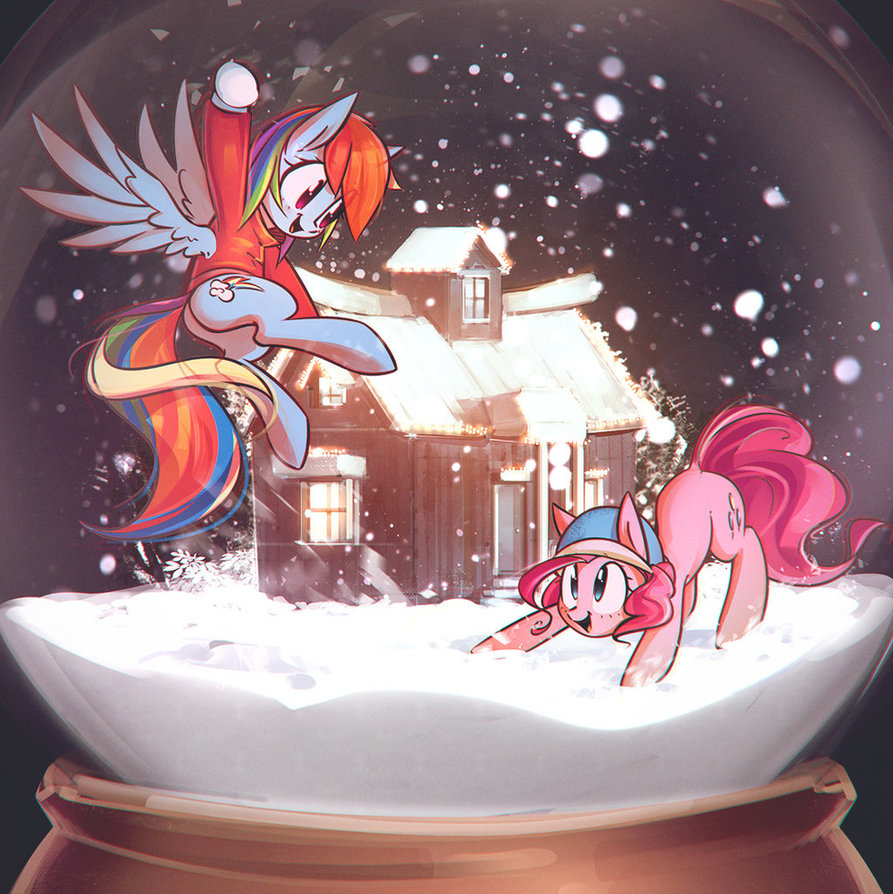 snowballfight by mirroredsea