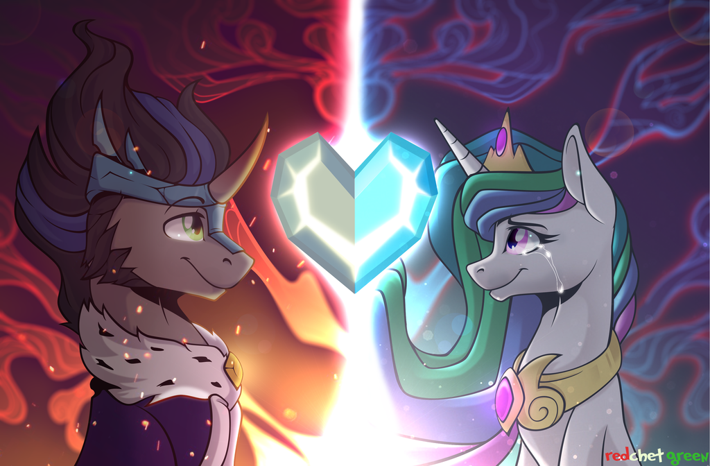 sombra_and_celestia_by_redchetgreen-da52