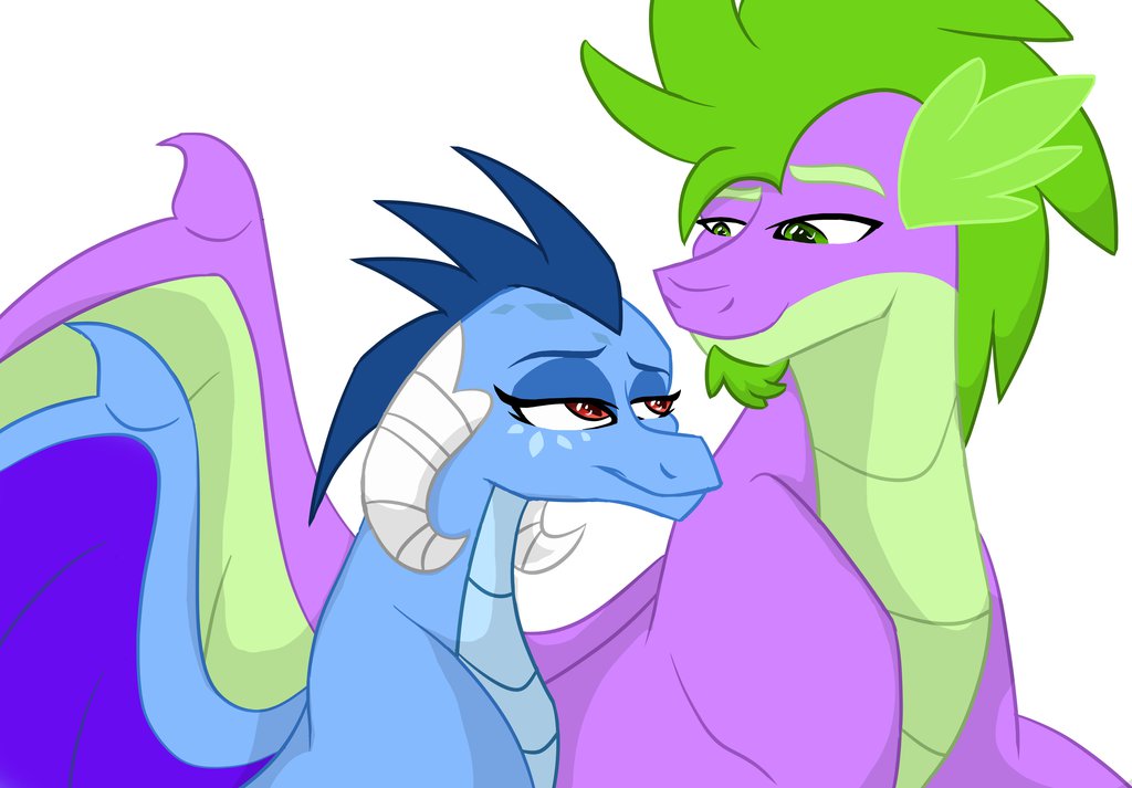 spike_and_ember_by_colorstirke-d9zb731.j