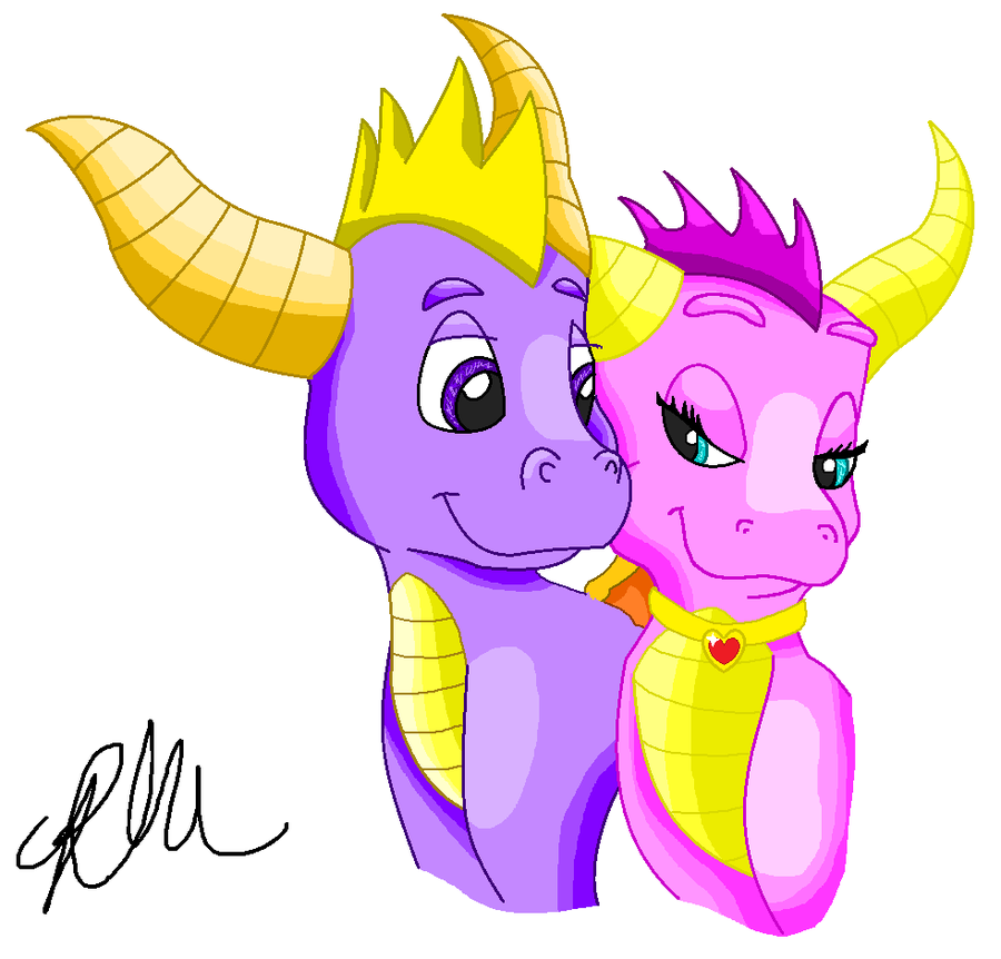 Share this post. spyro_and_ember_love_by_eeveepikachuchan. 