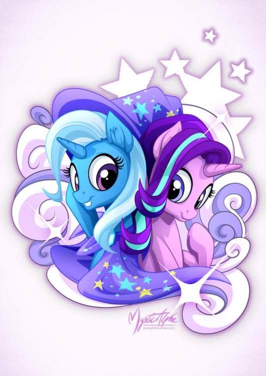 starlight_and_trixie_by_mysticalpha_dbtm
