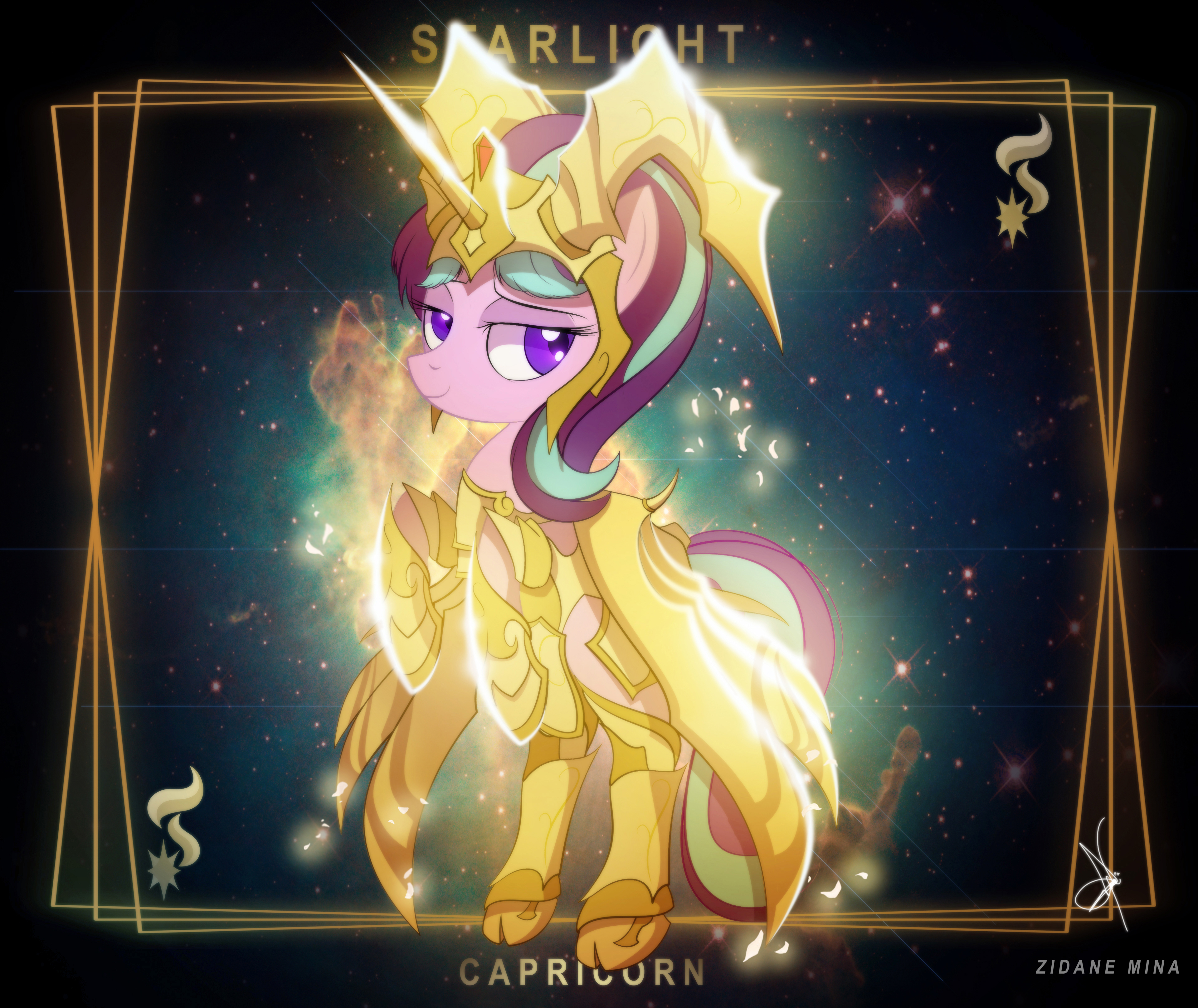 Starlight de Capricornio - Armadura Divina by ZidaneMina