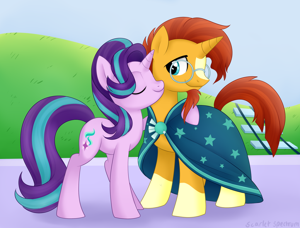 Starlight Glimmer and Sunburst