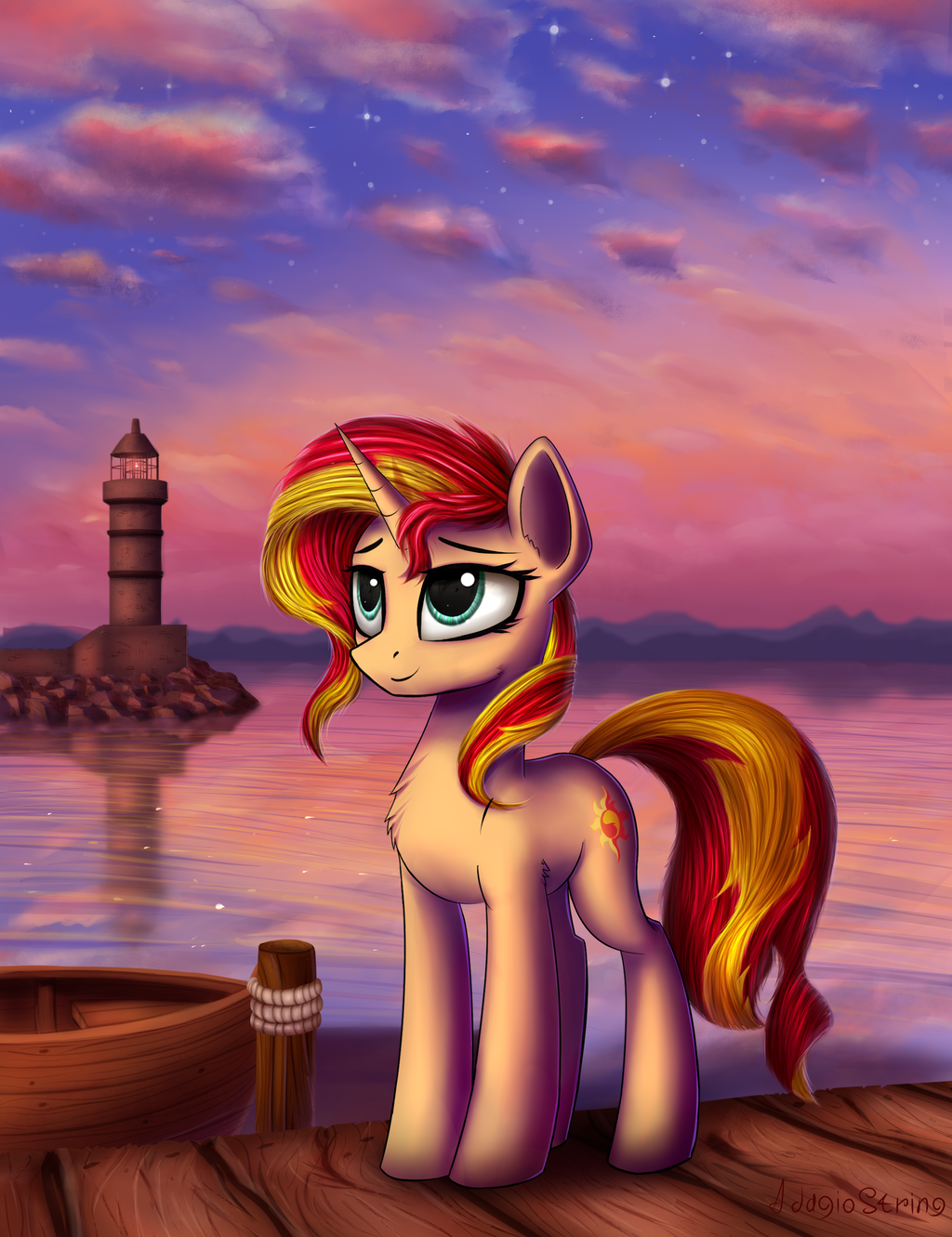 Sunset by AdagioString
