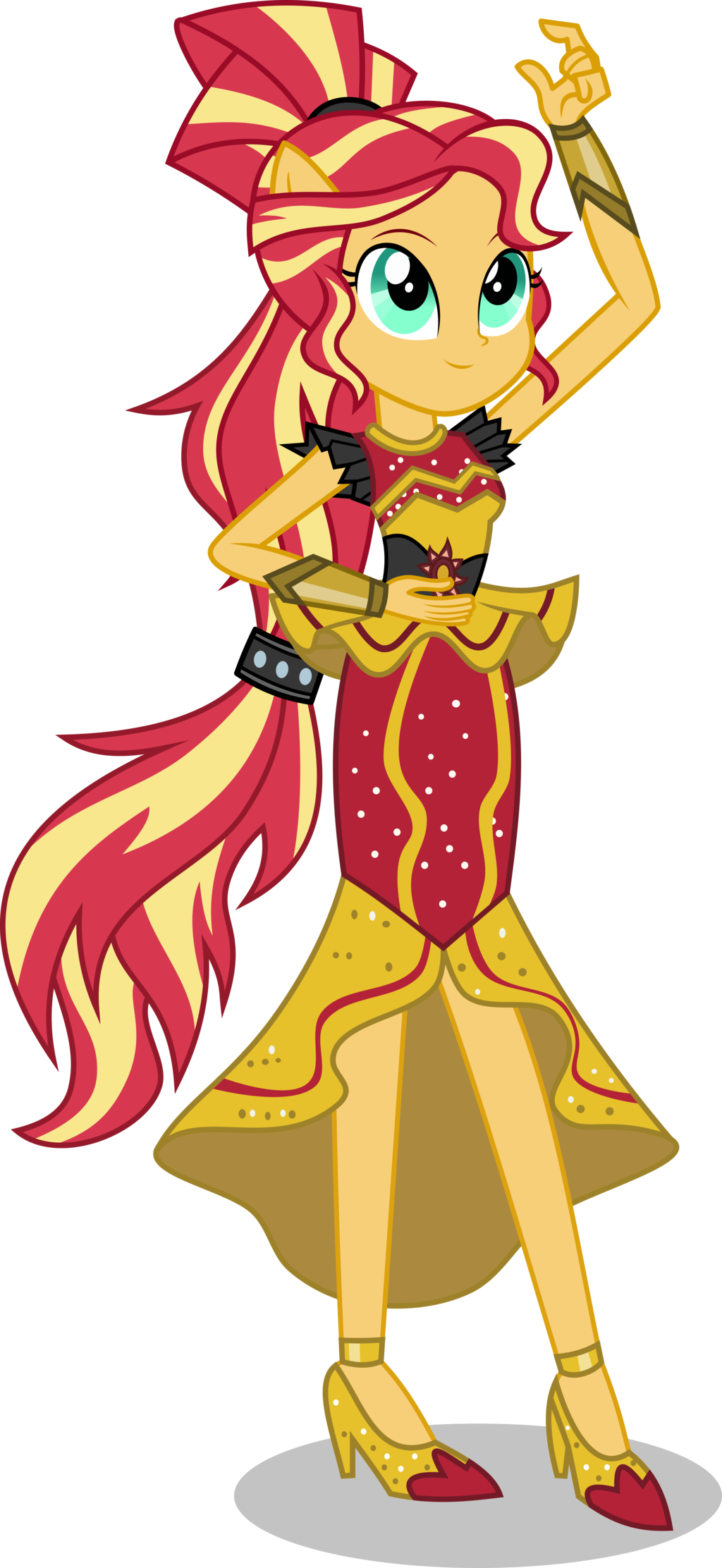 sunset_shimmer___dance_magic_by_limedazz