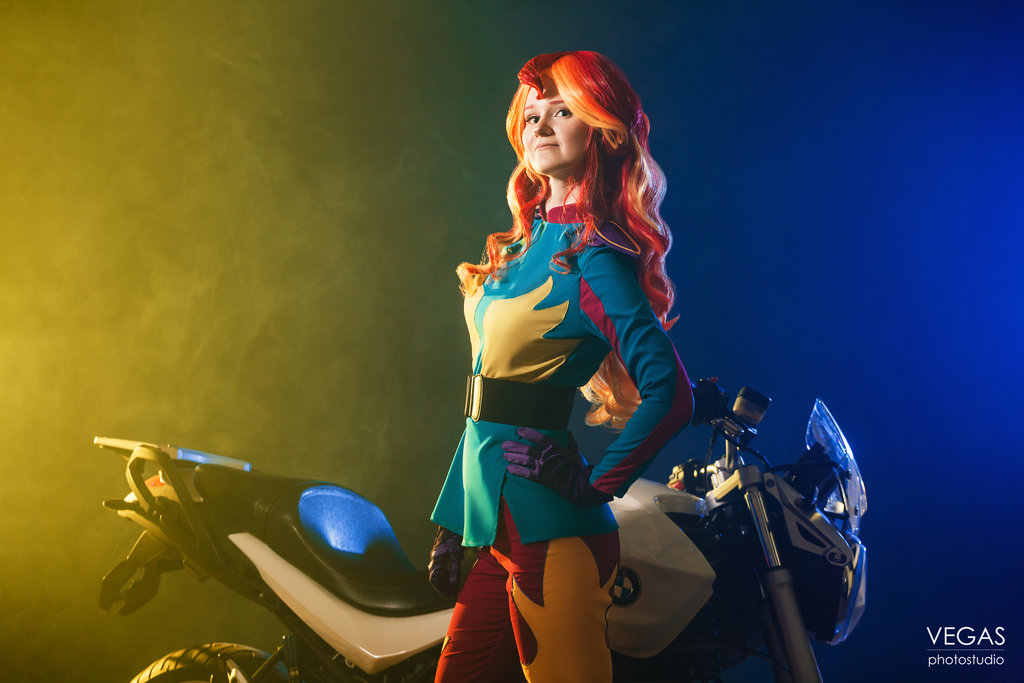 sunset_shimmer___motocross_time__by_sunn