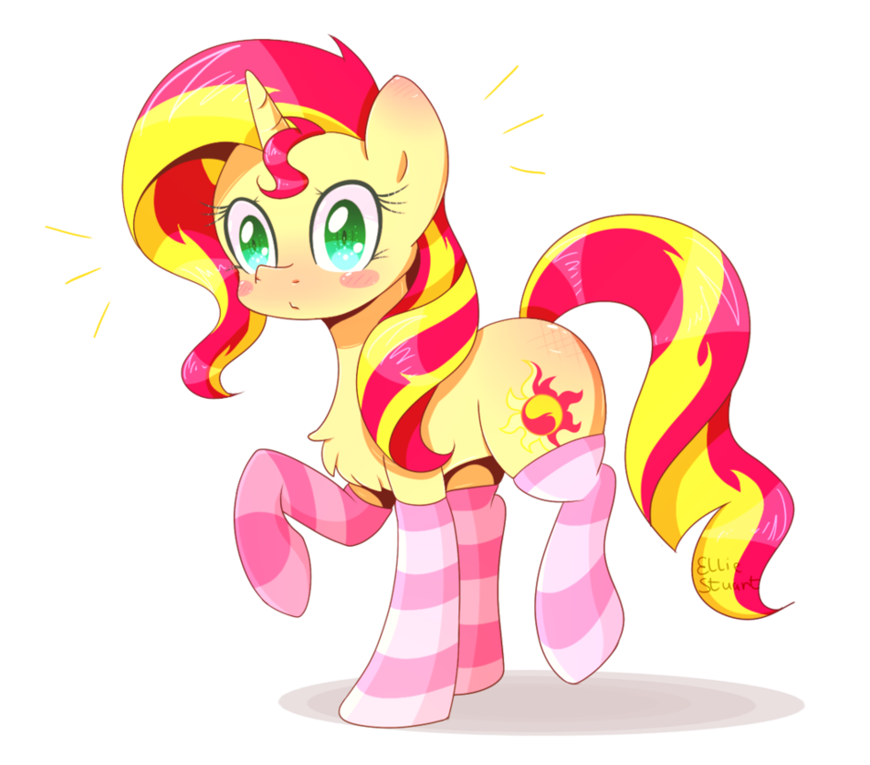 sunset_shimmer_in_socks_by_pony_ellie_st