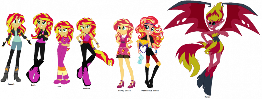 sunset_shimmer_outfits_by_twistednights-