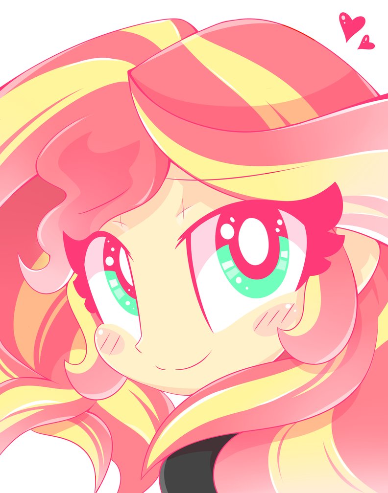 sunset_shimmer_sees_you__by_hungrysohma1