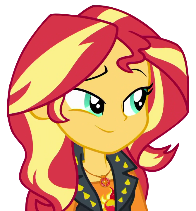 sunset_shimmer_smirks_smiling_vector_by_