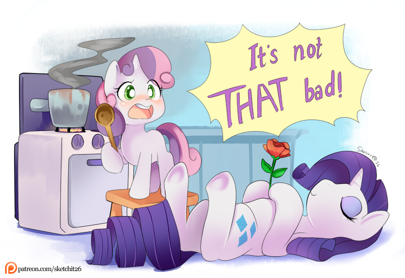 Sweetie belle cooking skill