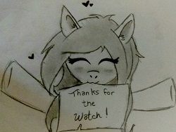 Thanks to my watchers! by NamyaNomNom