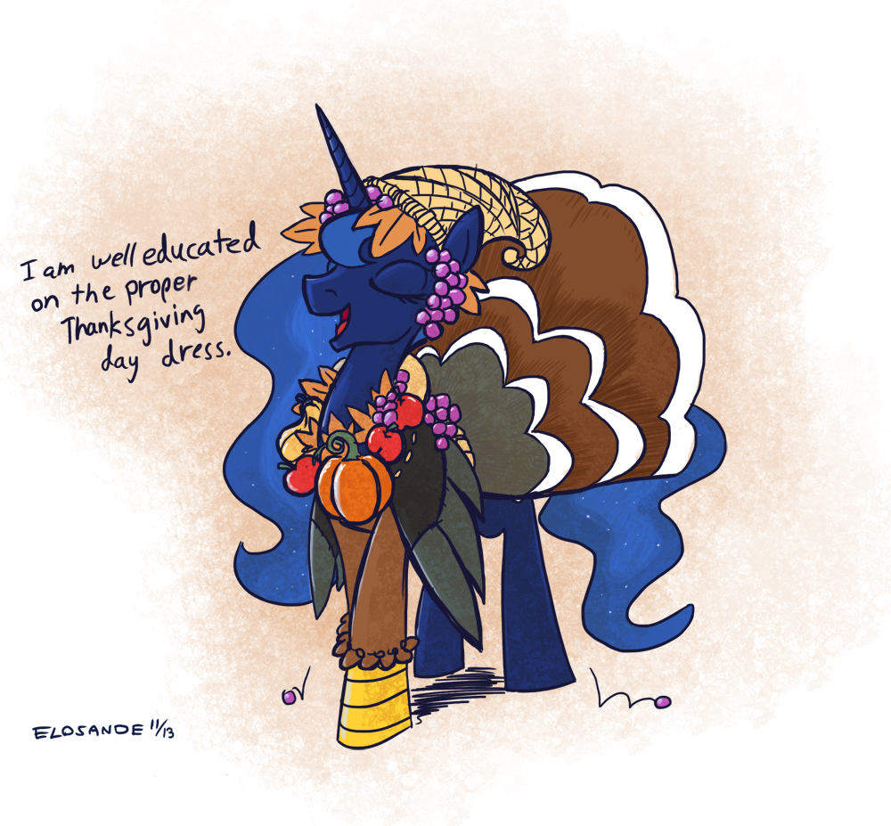 Thanksgiving dress by Elosande