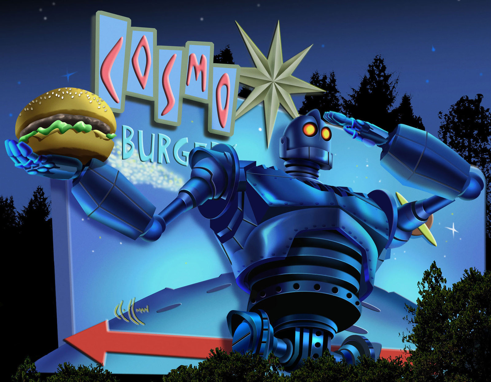 The Iron Giant burger pitch by choffman36