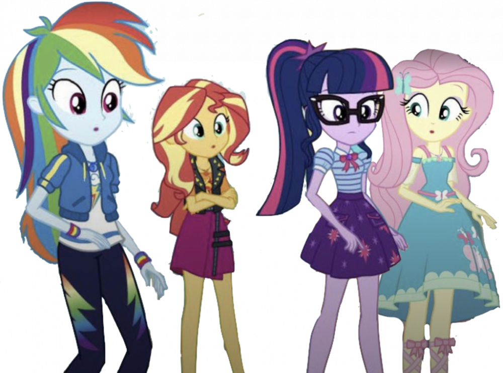 The main 4 roller coaster of friendship by SuperBobiann