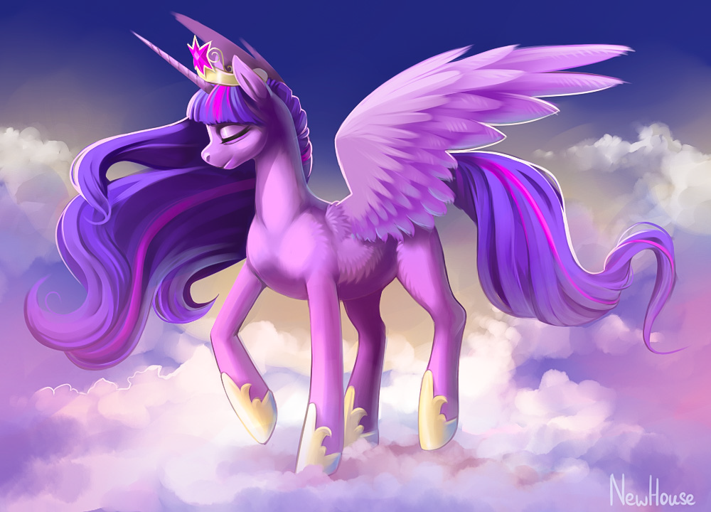 The Princess of Friendship (MLP, Twilight Sparkle) by New-House