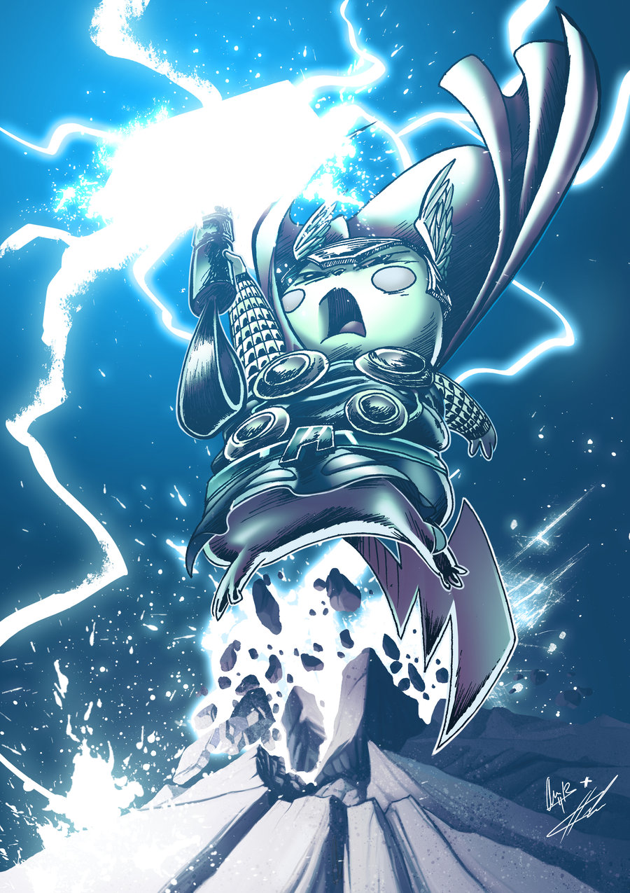 Thor pikachu by Etbaal