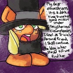 Image result for abe lincoln applejack mlp