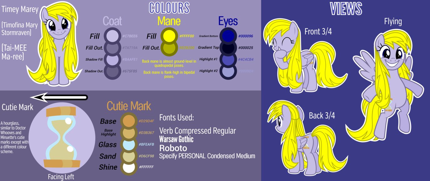 Timey Marey Reference Sheets Redux [OnceMore(TM)]