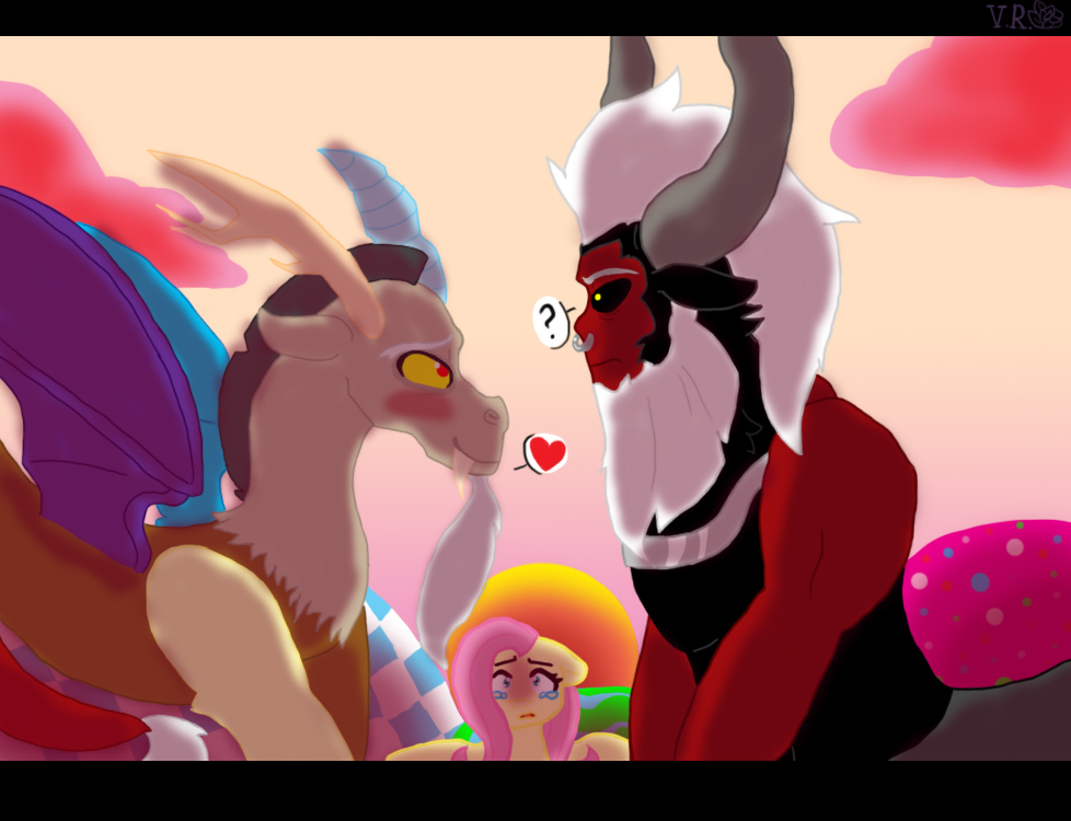 Image result for discord and tirek fanart